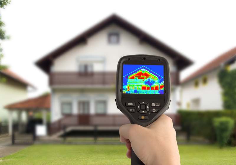 En termisk måling af boligen kan afsløre behov for efterisolering